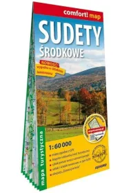Sudety �rodkowe laminowana mapa turystyczna 1:60 000
