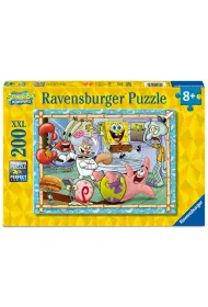 Puzzle dla dzieci 2D: Sponge Bob 200el Ravensburger