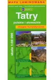 Mapa tur. - Tatry polskie i s�owackie laminat