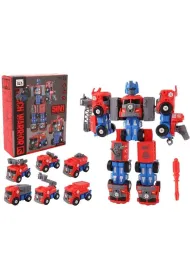 Robot 5w1 skr�cany czerwony Pro Kids