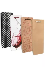 incood. Torba prezentowa 10,5x33 Butelka mix