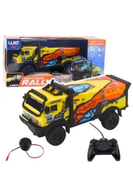 Ci�ar�wka R/C d�wi�k ��to-pomara�czowa LeanToys