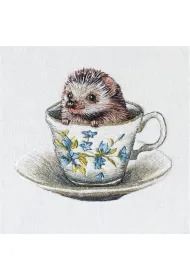 Museums & Galleries Karnet kwadrat z kopert� Baby Hedgehog