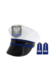 Godan Czapka policjanta z pagonami