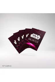 Gamegenic: Star Wars Unlimited Card Game - Art Sleeves - Card Back Magenta