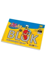 Alfa Pastello Blok rysunkowy A4 80g 50 kartek