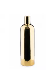 HowHomely Elegancki wazon Laura Gold 27 cm zoty