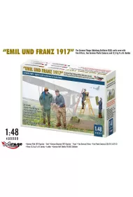 WWI Za�oga jednostek FAA Emil&Franz 1917 1:48 Mirage Hobby