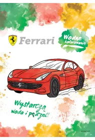 Ferrari. Wodne kolorowanie