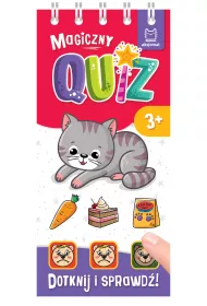 Magiczny quiz z kotkiem. Dotknij i sprawd�! 3+