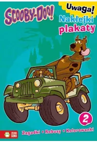 Scooby-Doo. Zagadki, rebusy, kolorwanki cz, 2