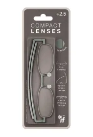 Compact Lenses Okulary NEW +2.5 mix kolor�w + etui