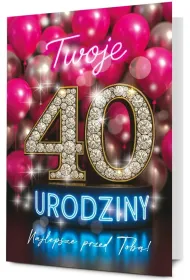 Pan Dragon Karnet Mega Urodziny 40