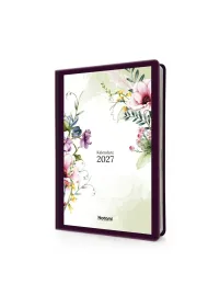 Kalendarz 2027 A5 Dzienny Bia�y