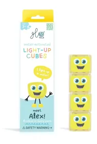 Glo Pals Kostki sensoryczne �wiec�ce w wodzie - Alex