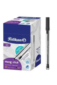 Pelikan D�ugopis Hang Stick czarny 50 szt.