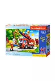 Puzzle 40 el. Firefighters to the Rescue Castorland