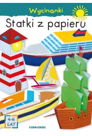 Statki z papieru. Wycinanki