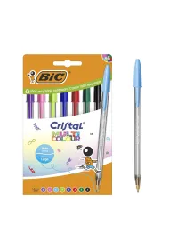 D�ugopis BIC Cristal Multi Colour 8szt.mix kolor�w