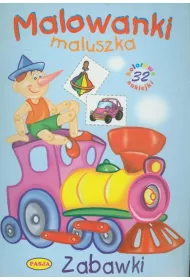 Malowanki maluszka. Zabawki