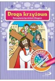 Kolorowanka Droga Kr�y�owa + naklejki