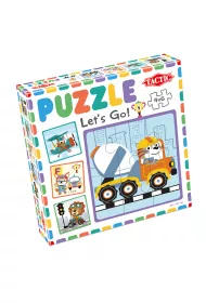 Moje pierwsze puzzle 4 x 6 el. Ruszajmy w drog�! Tactic