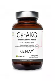 Kenay Ca-AKG alfa-ketoglutaran wapnia Suplement diety 60 kaps.