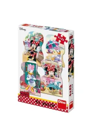 Puzzle 4w1 - Myszka Minnie i Daisy (4x54 el.) Dino Toys