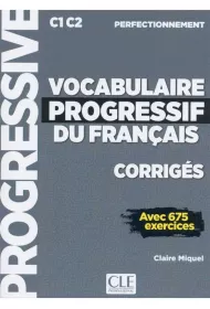 Vocabulaire progressif du francais niveau perfectionnement corriges