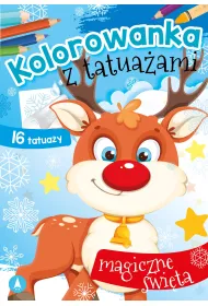 Malowanka A5 Kolorowanka z tatua�ami. Magiczne �wi�ta SKRZAT 073034