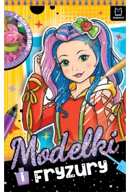 Modelki i fryzury. Z naklejkami