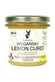 Sanchon Krem cytrynowy lemon curd bezglutenowy 160 g Bio