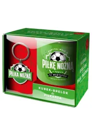 Pan Dragon Zestaw kubek + brelok Hobby-Pi�ka no�na
