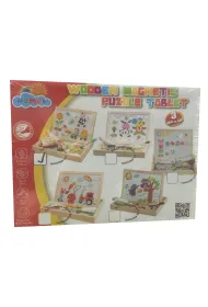 Puzzle PROMO Drewniana uk�adanka Farma tablica w pude�ku 1001466 Norimpex