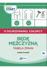 Pewny start. O dojrzewaniu. Ch�opcy. B�d� m�czyzn�. Tabela zmian