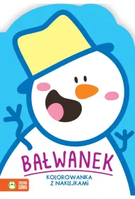 Zimowe kolorowanie. Ba�wanek