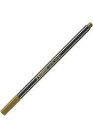 Flamaster z�oty metaliczny Stabilo