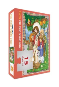 Puzzle 15 - Pan Jezus w�r�d dzieci Wydawnictwo Diecezjalne i Drukarnia w Sandomierzu