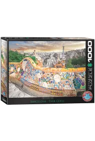 Puzzle 1000 el. Park G�ell, Barcelona Eurographics