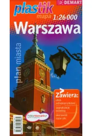 Warszawa plan miasta 1:26 000