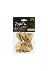 Godan Balony Beauty&Charm platynowe CB-7LZL z�ote 7 szt.