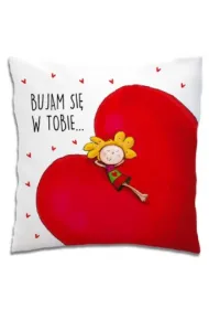 Poduszka Love "Bujam si� w Tobie"