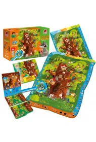 Puzzle edukacyjne 54 el. Detective. Forest Story Roter Kafer