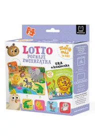 Lotto. Poznaj� zwierz�tka. Ma�y mi� to lubi! Gra + ksi��eczka