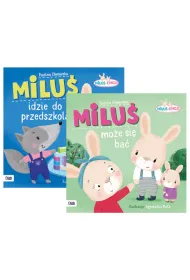 Pakiet Milu� i Emcia: Milu� idzie do przedszkola, Ka�dy mo�e si� ba�