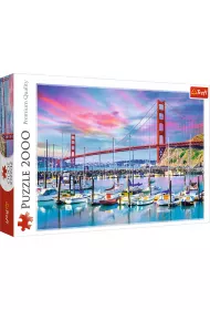 Puzzle 2000 el. Golden Gate, San Francisco Trefl