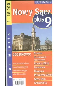 Nowy S�cz plus 9 Plan miasta