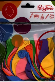 Balony pastelowe mix 24cm