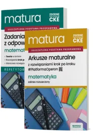Pakiet Matura 2026. Matematyka. Zakres rozszerzony: Zadania maturalne z odpowiedziami. Repetytorium, Arkusze maturalne z rozwi�zaniami krok po kroku