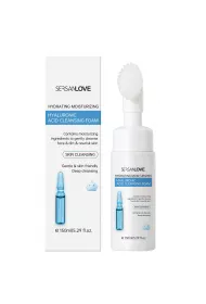 SersanLove Pianka do mycia twarzy z Kwasem Hialuronowym 2% 150 ml